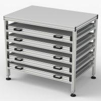 Drawer System for Machine Tending