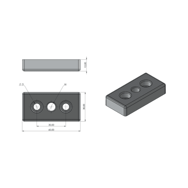 3 Series 30 x 60 Transport and Base Plate 5 3 Series 30 x 60 Transport and Base Plate