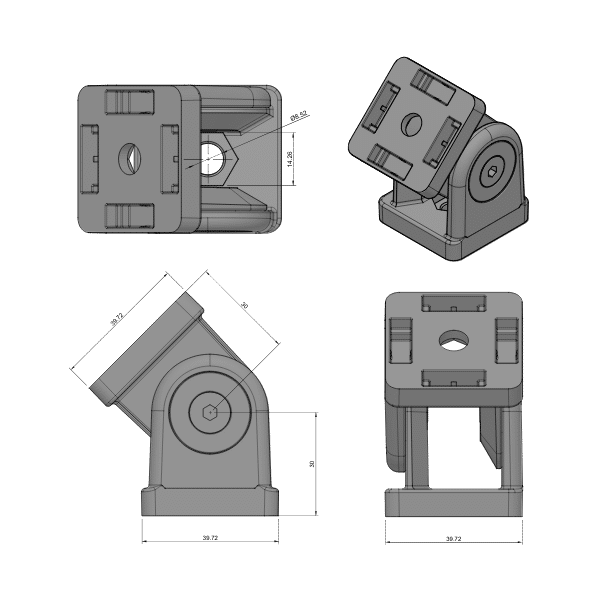 4 Series Pivot Joint