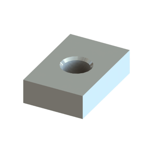 3 Series Threaded Plate M5