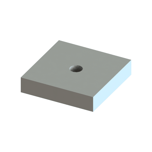 4 Series M4 Threaded Plate
