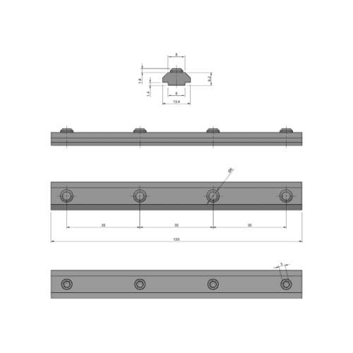 3 Series Linear Connector