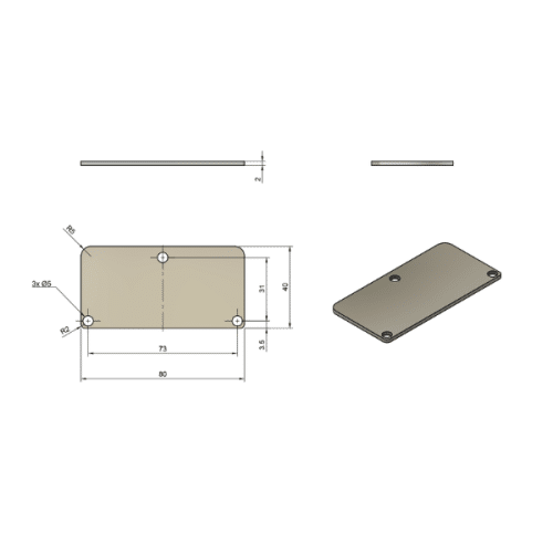 4 Series Conduit Cover Cap 40 x 80 (1)