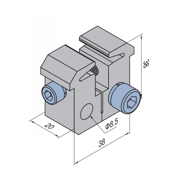 SPS Clamp B 5 SPS Clamp B