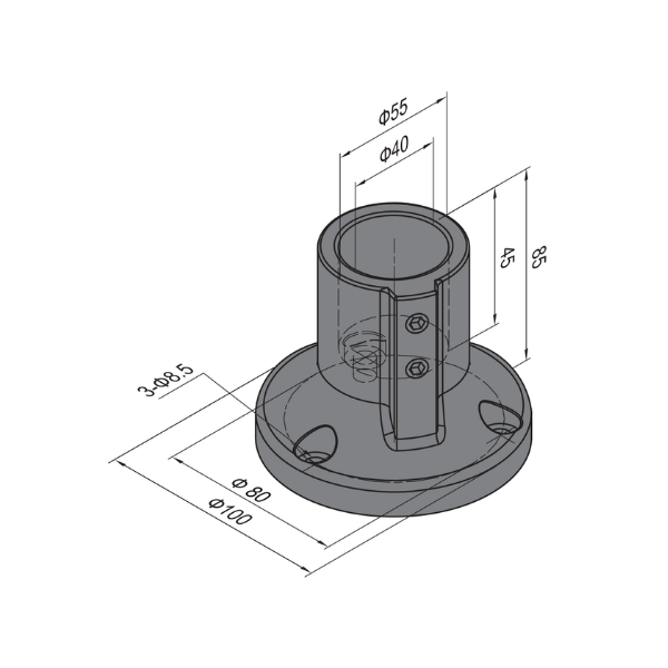 SPS Round Base 5 SPS Round Base