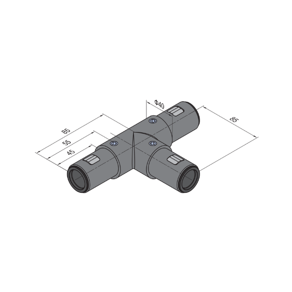 SPS T Connector 5 SPS T Connector