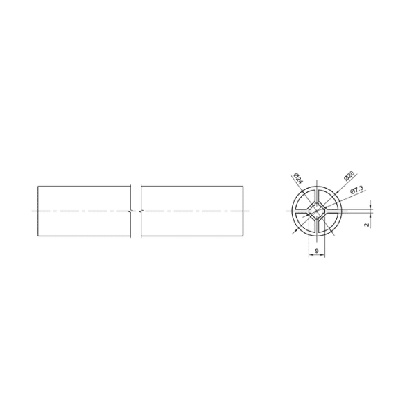 4 Series D28 Tube Profile 4 4 Series D28 Tube Profile - Image 3