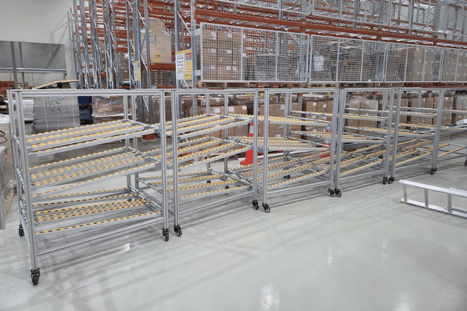 Custom Roller Racks for Material Handling Efficiency