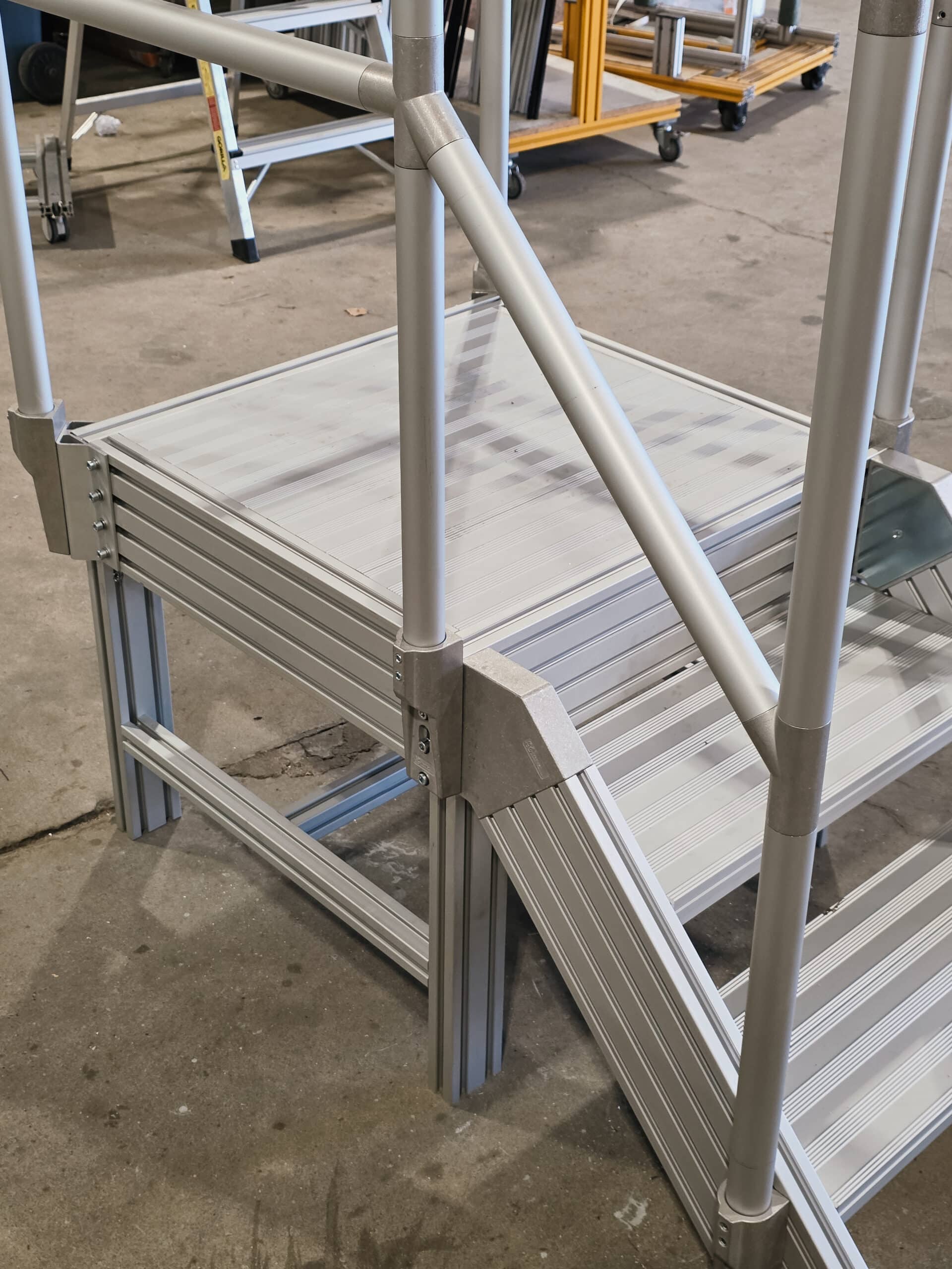 SlotPro Stair and Platform Access System Assembly