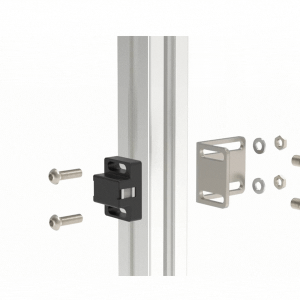 4 Series Magnetic Catch Angle Bracket 5 6.04.SPMCB